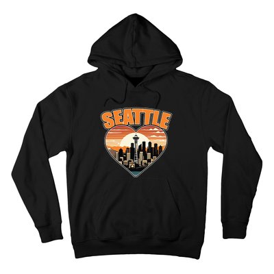 Seattle Gifts Apparel Souvenirs Usa Hiking Camping American Hoodie