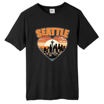 Seattle Gifts Apparel Souvenirs Usa Hiking Camping American Tall Fusion ChromaSoft Performance T-Shirt