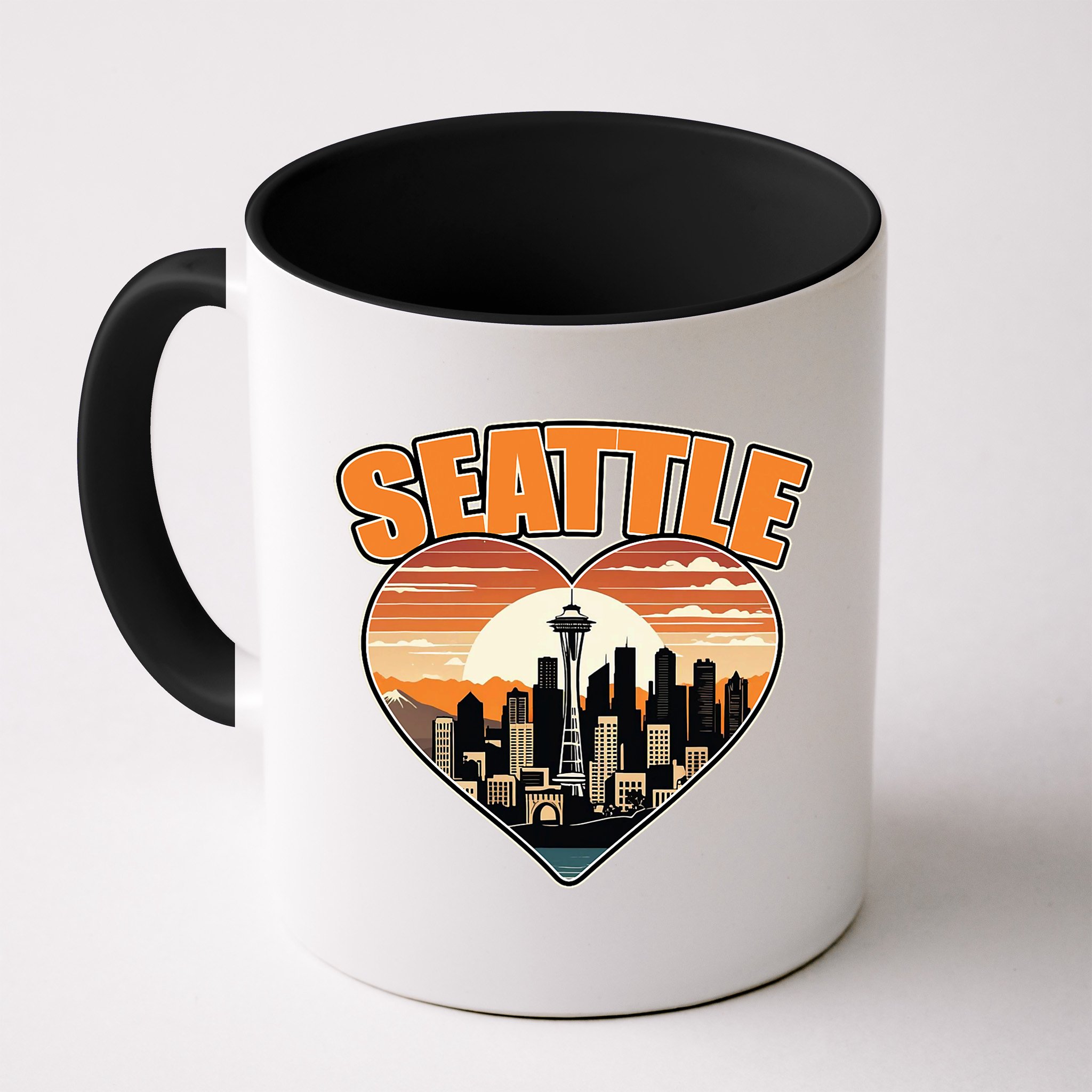 Seattle Gifts Apparel Souvenirs Usa Hiking Camping American Mug