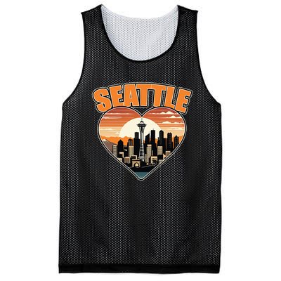 Seattle Gifts Apparel Souvenirs Usa Hiking Camping American Mesh Reversible Basketball Jersey Tank