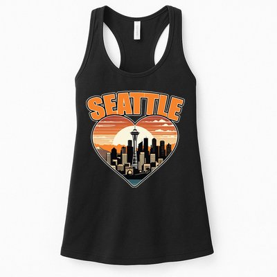 Seattle Gifts Apparel Souvenirs Usa Hiking Camping American Womens Tank Top