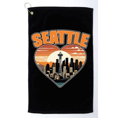 Seattle Gifts Apparel Souvenirs Usa Hiking Camping American Golf Towel