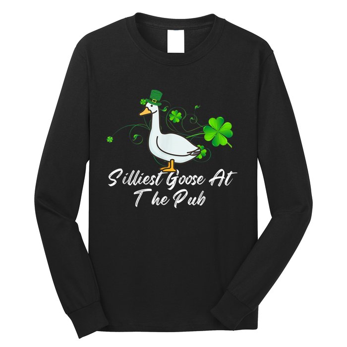 Silliest Goose At The Pub St. Patrick’s Day Long Sleeve Shirt