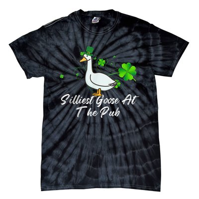 Silliest Goose At The Pub St. Patrick’s Day Tie-Dye T-Shirt