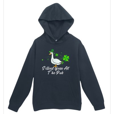 Silliest Goose At The Pub St. Patrick’s Day Urban Pullover Hoodie