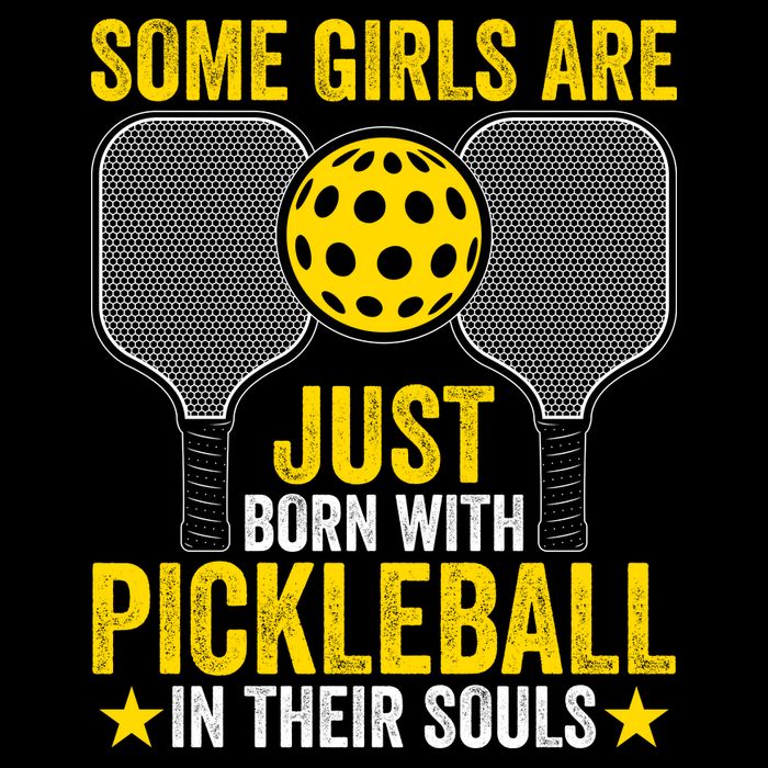 Some Girls Are Just Born With Pickleball In Their Souls Pickle Ball 16 in Basic Backpack