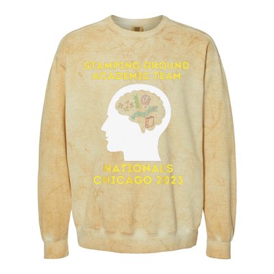 Stamping Ground Academic Team Colorblast Crewneck Sweatshirt