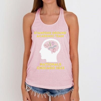 Stamping Ground Academic Team Women's Knotted Racerback Tank