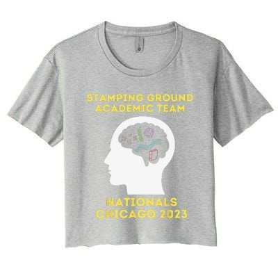 Stamping Ground Academic Team Women's Crop Top Tee