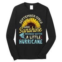 September Girl Birthday Long Sleeve Shirt