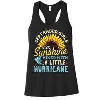 September Girl Birthday Women's Racerback Tank