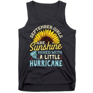 September Girl Birthday Tank Top