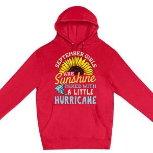 September Girl Birthday Premium Pullover Hoodie