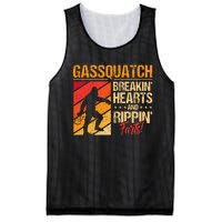 Sasquatch Gasquatch Breakin Hearts Rippin Fart Bigfoot Mesh Reversible Basketball Jersey Tank