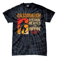 Sasquatch Gasquatch Breakin Hearts Rippin Fart Bigfoot Tie-Dye T-Shirt