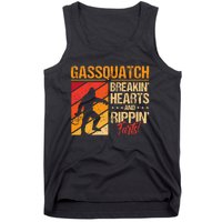 Sasquatch Gasquatch Breakin Hearts Rippin Fart Bigfoot Tank Top