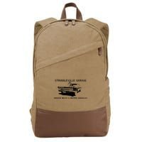 Struggleville Garage Broken Bolts & Busted Knuckles Cotton Canvas Backpack
