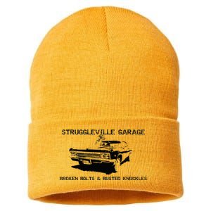 Struggleville Garage Broken Bolts & Busted Knuckles Sustainable Knit Beanie