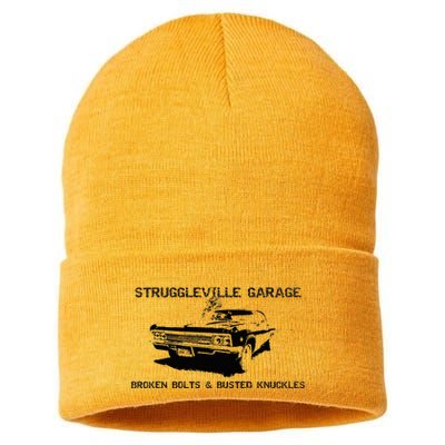 Struggleville Garage Broken Bolts & Busted Knuckles Sustainable Knit Beanie