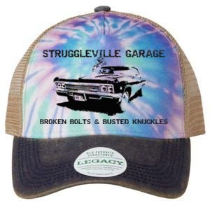 Struggleville Garage Broken Bolts & Busted Knuckles Legacy Tie Dye Trucker Hat