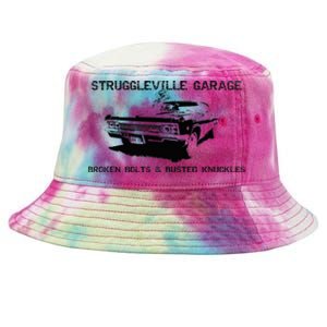 Struggleville Garage Broken Bolts & Busted Knuckles Tie-Dyed Bucket Hat