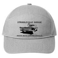 Struggleville Garage Broken Bolts & Busted Knuckles 7-Panel Snapback Hat