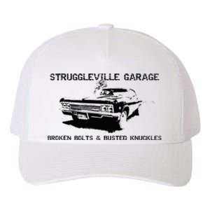 Struggleville Garage Broken Bolts & Busted Knuckles Yupoong Adult 5-Panel Trucker Hat