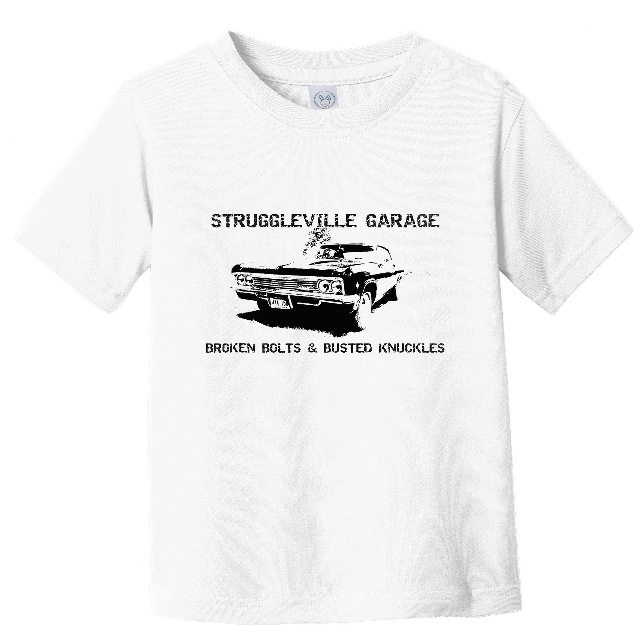 Struggleville Garage Broken Bolts & Busted Knuckles Toddler T-Shirt