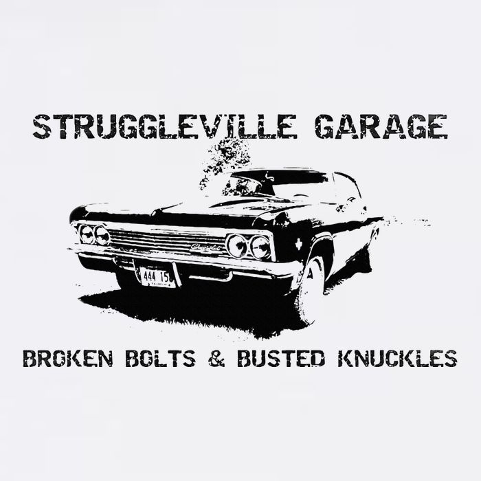 Struggleville Garage Broken Bolts & Busted Knuckles Visor