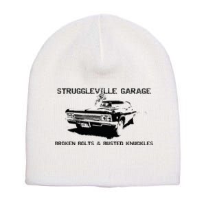 Struggleville Garage Broken Bolts & Busted Knuckles Short Acrylic Beanie