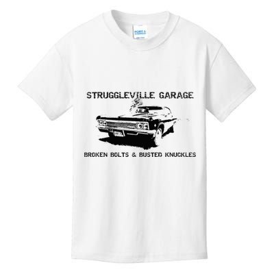 Struggleville Garage Broken Bolts & Busted Knuckles Kids T-Shirt