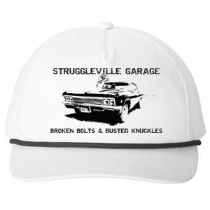 Struggleville Garage Broken Bolts & Busted Knuckles Snapback Five-Panel Rope Hat