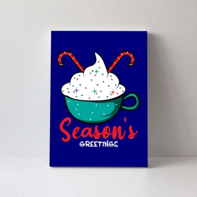 Season Greetings Baker Funny Gift Canvas