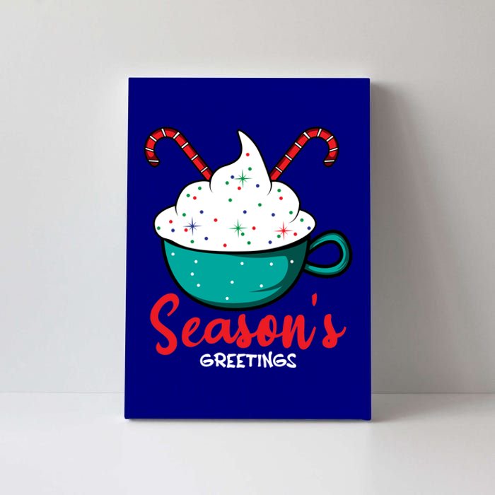 Season Greetings Baker Funny Gift Canvas