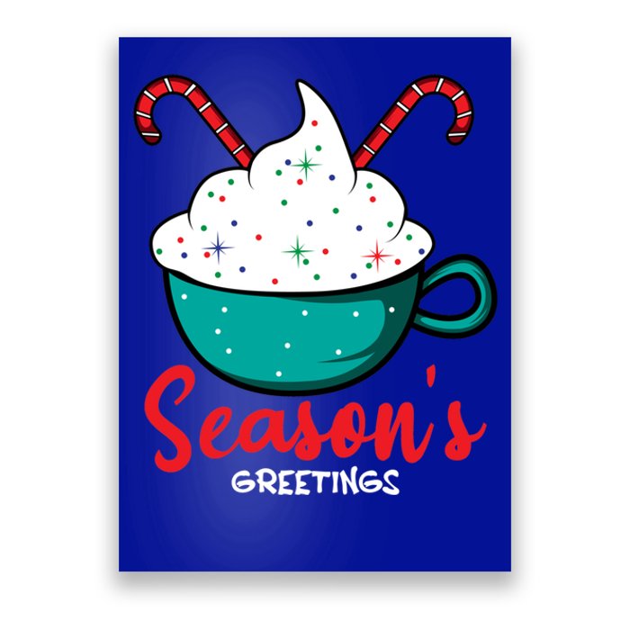 Season Greetings Baker Funny Gift Poster