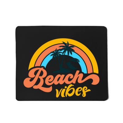Summer Groovy Beach Vibes Mousepad