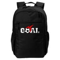 Soccer Goal Ball On Fire Daily Commute Backpack