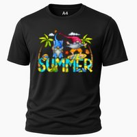 Summer Gnomes Beach Cooling Performance Crew T-Shirt