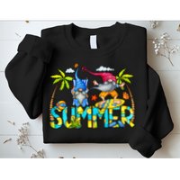 Summer Gnomes Beach Sweatshirt