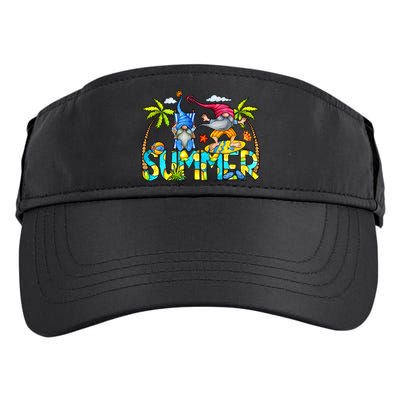Summer Gnomes Beach Adult Drive Performance Visor