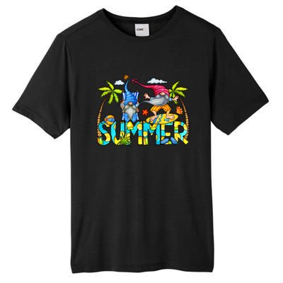 Summer Gnomes Beach Tall Fusion ChromaSoft Performance T-Shirt