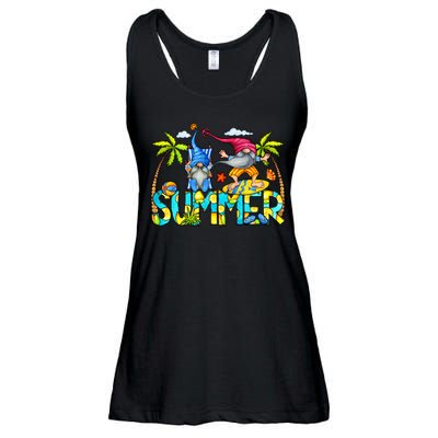Summer Gnomes Beach Ladies Essential Flowy Tank