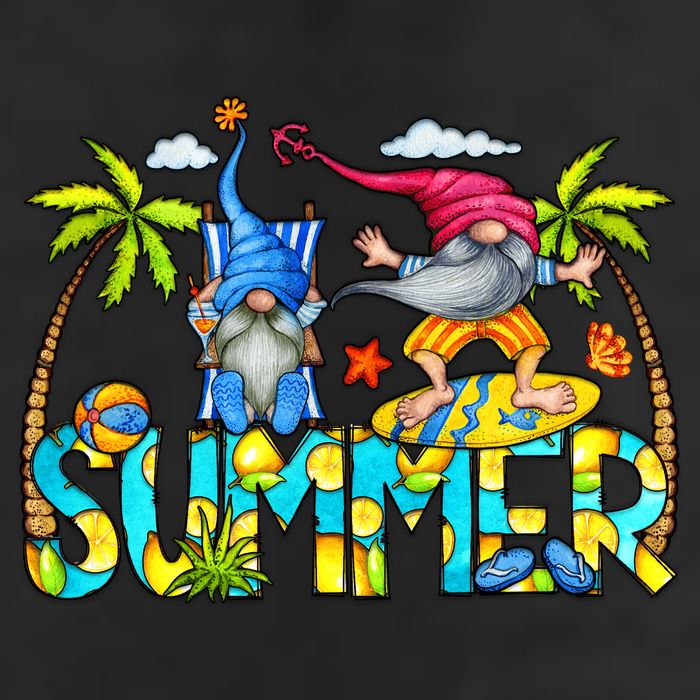 Summer Gnomes Beach 25L Jumbo Tote