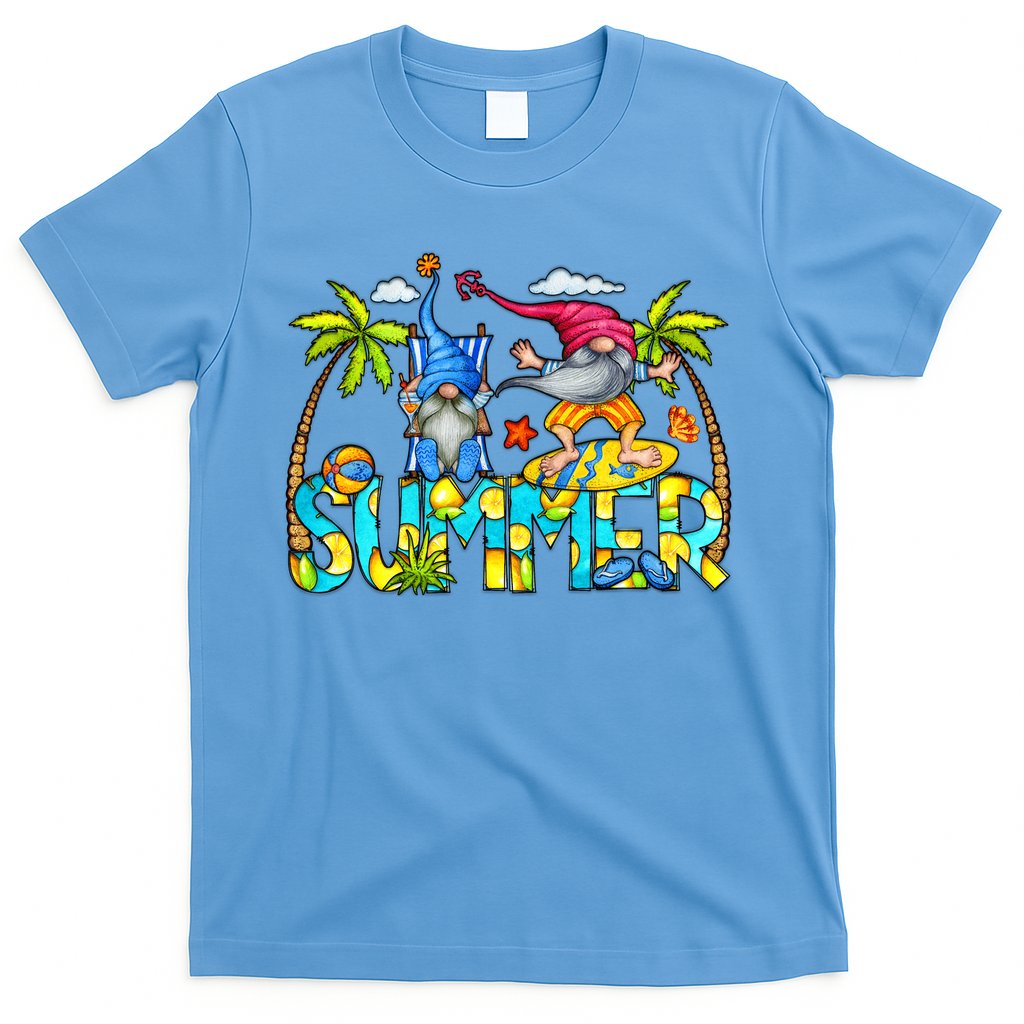 Summer Gnomes Beach T-Shirt