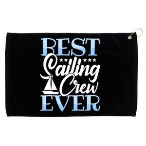 Sailing Gift Best Sailing Crew Ever Gift Boating Cute Gift Grommeted Golf Towel