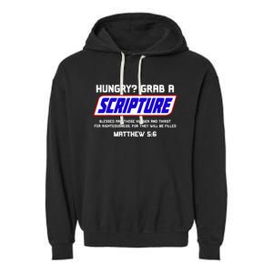 Scripture Gifts Bible Verse Famous Scriptures Quote Garment-Dyed Fleece Hoodie