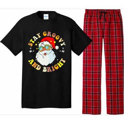 Stay Groovy & Bright Holiday Groovy Retro Christmas Pajama Set