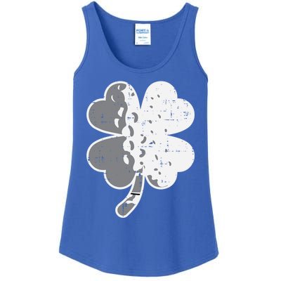 Shamrock Golf Ball St Patricks Day Golfing Sport Golfer Gift Ladies Essential Tank