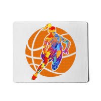 Sports Girls Basketball Player Basketball Graphic Mousepad