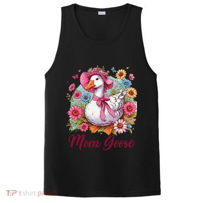 Silly Goose Blessed Mom Coquette Mothers Day Mom Goose PosiCharge Competitor Tank